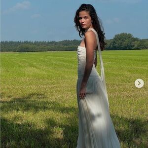 New LPA Skye Maxi Dress in Ivory